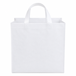 Sac fourre-tout personnalisable en non-tissé, grande capacité, avec poignées en corde et fermeture auto-agrippante, idéal pour les courses, les fêtes, la gym, le vin et les activités de plein air – Vente en gros - Product Image 4