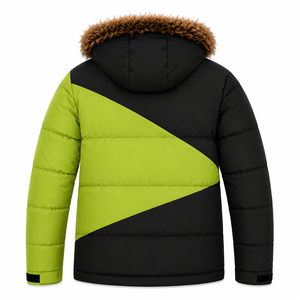 Private Label <b>Mens</b> Puffer <b>Jacket</b> Custom Sizes Colors Embroidery Logo Windproof Ripstop Winter Outerwear - Product Image 3