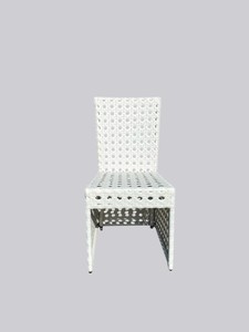 White Rattan <b>Garden</b> <b>Set</b> 6 Seater Outdoor Furniture With Weather Resistant PE Wicker Plastic Frame Tropical Patio Modern Design - Product Image 3