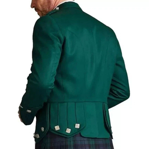 Chaqueta Escocesa de Lana para Hombre, Estilo Príncipe Charlie, con Chaleco y Botones Cromados, Abrigo para Niños 2026 - Product Image 3