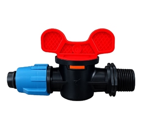 Acoplamiento de Válvula de Riego de Plástico Virgen Vietdrip de 16 mm, Color Negro, Rojo y Azul, Accesorio para Sistemas de Riego Agrícola - Product Image 3