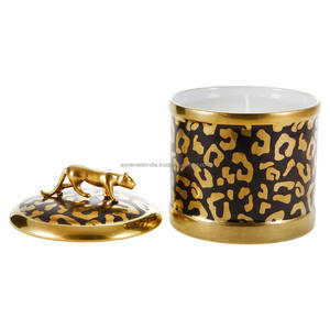 Portavelas de Metal dorado, estampado europeo, hecho a mano, decorativo transparente para bodas, vacaciones, caja OEM, muestra disponible - Product Image 4