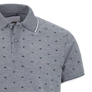 เสื้อโปโลลายทางผู้ชาย แห้งเร็ว ระบายอากาศได้ดี ทรง unisex เหมาะสำหรับเล่นกีฬากอล์ฟ เสื้อโปโลสีพื้น เสื้อยืดโลโก้ ชุดยูนิฟอร์มทำงาน - Product Image 6
