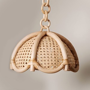 Premium quality kids bedroom chandelier handcrafted rattan ceiling <b>light</b> shade lamp <b>covers</b> - Product Image 5