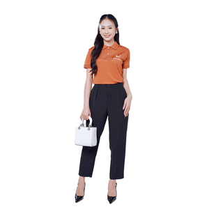 Uniforme de Oficina Personalizable con Cuello, Unisex, Transpirable, Ropa Formal Corporativa para Trabajo, Reuniones de Equipo y Entrenamiento - Product Image 1