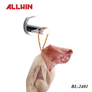 ตะขอแขวนเสื้อโครเมี่ยมขัดเงาทองเหลืองทันสมัยอุปกรณ์อาบน้ำ - Product Image 6