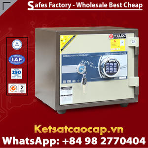 Office Safes High Quality Factory Price - Fingerprint Safe WELKO LX410 FE Brown - Product Image 3
