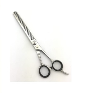 Professional Hair Cutting Shears 440C Stainless Steel Convex <b>Blades</b> Silvery and Rainbow Colored <b>Barber</b> Thinning Scissors - Product Image 4