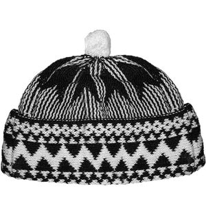 Ensemble de 3 bonnets Kufi pour hommes, bonnets musulmans tricotés, bonnets de prière Taqiyah ajustables, bleu-noir-vert Topi - Product Image 2
