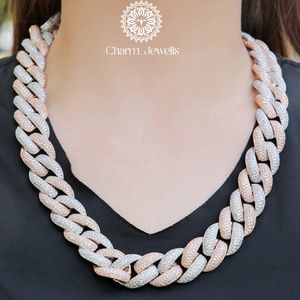 Charm_Jewells Rose Gold Plated Link <b>Chain</b> <b>Necklace</b> Luxury Unisex Everyday Wear Precious Metal Alloy <b>Chain</b> - Product Image 4