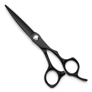 Ciseaux de coiffure professionnels de 6 pouces à faible MOQ, nouveau design, logo personnalisé, en acier inoxydable, pour barbier et salon - Product Image 1