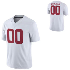 Maillots de football personnalisés de haute qualité pour équipes adultes – Design de logo imprimé sur mesure – Maillots de football américain unisexes - Product Image 1