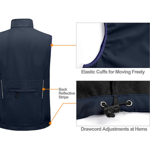 Derniers modèles de gilets matelassés personnalisés pour homme, chauds et rembourrés, style équestre et décontracté, vêtements d'extérieur d'hiver - Product Image 4