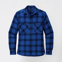 Chemisier en flanelle 100 % coton à manches longues, boutonné, veste pour femme, à carreaux, coupe oversize, avec poignets à revers