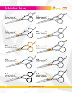 Ciseaux de coiffure de qualité professionnelle, outils de coupe conçus pour les stylistes de salon recherchant une coupe précise et fluide. - Product Image 6