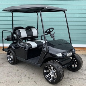 MEJOR OFERTA para Carritos de Golf Eléctricos Nuevos de 2+2 Plazas y 4+2 Plazas, Carro de Golf Eléctrico Utilitario de 4 Asientos con Freno de Disco Delantero - Product Image 1