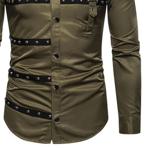 Customized <b>Men's</b> Gothic T-Shirts Steam Punk Retro Holiday Fashion Clothing Wholesale Factory Supplies - Product Image 5