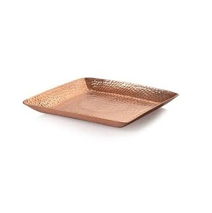 Home Kitchen Table Decorative Food Dessert Snack Copper Serving <b>Tray</b> Wholesale Manufacturer <b>Storage</b> <b>Trays</b> Handmade Product - Product Image 1