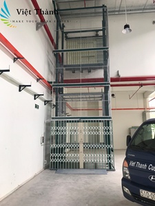 Pratique avec 500kg petit ascenseur hydraulique fret 3M hauteur ascenseur marchandises pour entrepôt garantie 1 an au Vietnam - Product Image 5