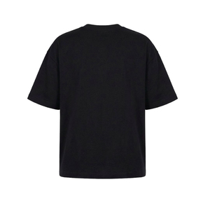 T-shirt unisexe en coton à col rond et manches courtes, 180g, couleur unie, écologique, avec logo brodé personnalisé, fourni directement par l'usine en gros - Product Image 3