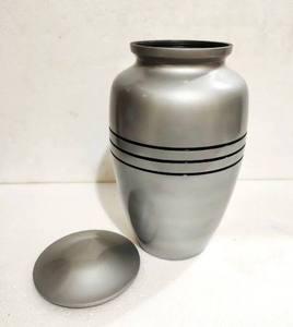 Urnes funéraires en métal de dernière génération, design gravé à la main, pour cendres humaines, urnes commémoratives, fournitures funéraires - Product Image 2
