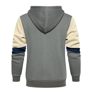 Sweat à capuche zippé pour homme de qualité supérieure, poids lourd 450 GSM, 100% coton molletonné, coupe classique, streetwear, hiver, personnalisable - Product Image 2