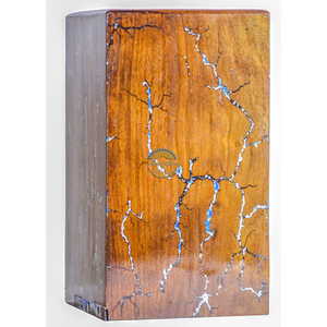 AYAANS Rosewood wooden Hand Carved Wooden Hot Selling cremation Urn <b>Box</b> for Adult Ashes Wholesale Cremation Urns (6X6X11)IN - Product Image 6