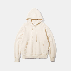 2026 New Fashion Casual Wear Fleece 100% Cotton Lined Oversized <b>Drop</b> Shoulder Hoodies For Men - Product Image 1