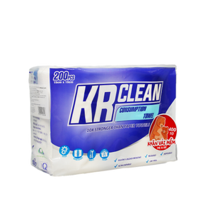 400 Sheets <b>Wipes</b> KR CLEAN 15x15cm Disposable Nonwoven Fabric Kitchen Cleaning Cloth Durable Mom and Baby Eco Friendly <b>Wipes</b> - Product Image 1