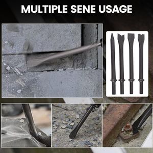 Kit de marteau pneumatique avec système de fixation rapide, 4 ciseaux, entrée d'air 1/4 pouce, outil de démolition pneumatique - Product Image 6