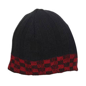 2026 New Style High Quality Fashion Plaid Beanies Comfortable Warm Winter Knitted Beanie Caps with Digital Printing for Travel - Product Image 4