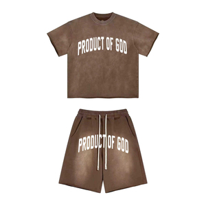 Conjunto de Verano Personalizado al por Mayor para Hombre, Fabricante OEM, Proveedor de Marca Privada, Producción en Masa, Kit de Algodón Orgánico Sostenible - Product Image 5
