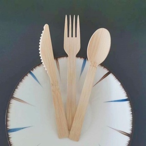 Couteau à dessert en bois de bouleau de qualité supérieure 155 mm – Couverts naturels pour fêtes, mariages, anniversaires, traiteur, gâteaux, pâtisseries et événements 2026 - Product Image 1