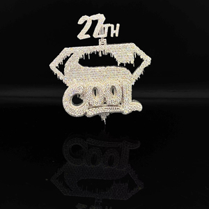 Colgante de Corona de Aleación con Diamantes de Imitación, Estilo Hip Hop Cristiano Personalizado - Product Image 1
