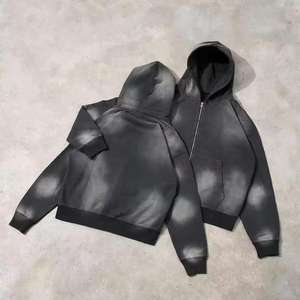 Nouvel Arrivage Vente Chaude Basics Sweats à Capuche Homme Effet Délavé Acide Prix de Gros Raisonnable Design Personnalisé Sweats à Capuche Homme Effet Délavé Acide - Product Image 4