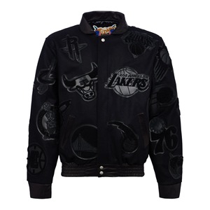 Chaqueta de Cuero COLLAGE Negra, Estilo Urbano, Resistente al Viento, Ecológica - Product Image 1