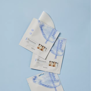 Masque hydrogel régénérant au ginseng PDRN SOQU_K beauty_ODM/OEM - Product Image 2