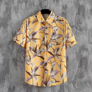 Chemise de plage décontractée pour homme à manches courtes, style hawaïen personnalisé, imprimé cool, chemise de couple - Product Image 6