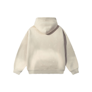 เสื้อฮู้ดดี้โอเวอร์ไซส์ทรงใหญ่ สไตล์สตรีทแวร์ ขายส่ง เสื้อสเวตเชิ้ตผ้าฝ้ายแบบสวมหัว ดีไซน์ลายสาดสี - Product Image 2
