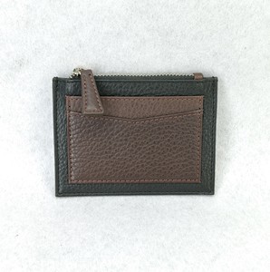 Customize Genuine leather Ladies <b>Card</b> <b>Holder</b> <b>Wallets</b> RFID Soffiano Print Coin Zipper Purse Travel Multiple Colors Bulk Tassels - Product Image 3