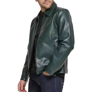 American Style Fashion Beaded Long Sleeve Cow Leather Fringe Western <b>Jacket</b> Cowgirl Brown Leather <b>men</b> Western Coat - Product Image 3