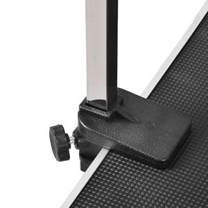 Tavolo da Toelettatura Regolabile in Legno per Cani di Piccola Taglia, Portatile e Resistente, con Braccio Girevole e Vassoio a Rete - Product Image 6