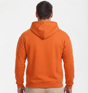 OEM Custom Logo <b>Men</b> Pullover Hoodie Long Sleeve Regular Fit <b>Hooded</b> Sweatshirt 100% Cotton Winter Wear <b>Men</b> Pullover Hood <b>Tops</b> - Product Image 2