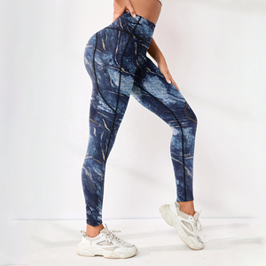 Women's Yoga Leggings High Waist Stretch Workout <b>Pants</b> Gym Fitness Training Leggings Quick Dry Seamless Athletic <b>Pants</b> - Product Image 1