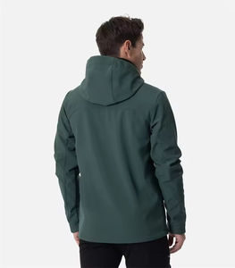 เสื้อแจ็คเก็ตซอฟต์เชลล์ไซส์ใหญ่สำหรับผู้ชาย คุณภาพสูง กันน้ำ บุซับในหนา อุ่นสบาย เหมาะสำหรับฤดูหนาวและกิจกรรมกลางแจ้ง - Product Image 3