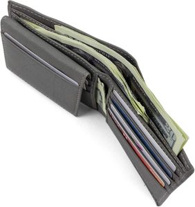 Manufacturer Best Quality Comfortable Slim Short Leather <b>Wallets</b> Men Stylish Professional Trending Customizable Cover Closure - Product Image 3