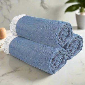 Serviette de bain en bambou 100% naturel de qualité supérieure, douce, confortable, respirante et très absorbante pour hôtel, spa et usage domestique - Product Image 4