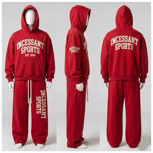 Chándal Deportivo con Capucha y Logotipo Personalizado para Hombre, Corte Regular, Ropa Deportiva, Chándal para Correr, Calidad Premium, Estampado Animal - Product Image 3