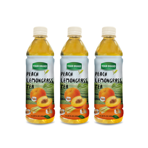 ขวดเครื่องดื่มชารสมะนาวลูกพีชสั่งติดฉลากตามแบบ - Product Image 4