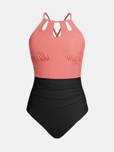 One Piece <b>Push</b> <b>up</b> Swimwear Plus Size Bathing Swim Suits in Unique Style Women Sleeveless Swimwear One Piece <b>Swimsuit</b> For Women's - Product Image 6